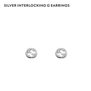 Interlocking G stud earrings